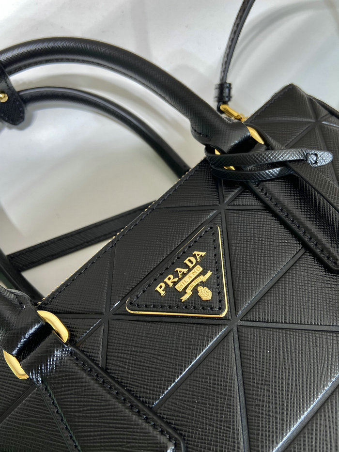 Prada Saffiano leather handbag Black 1BA896