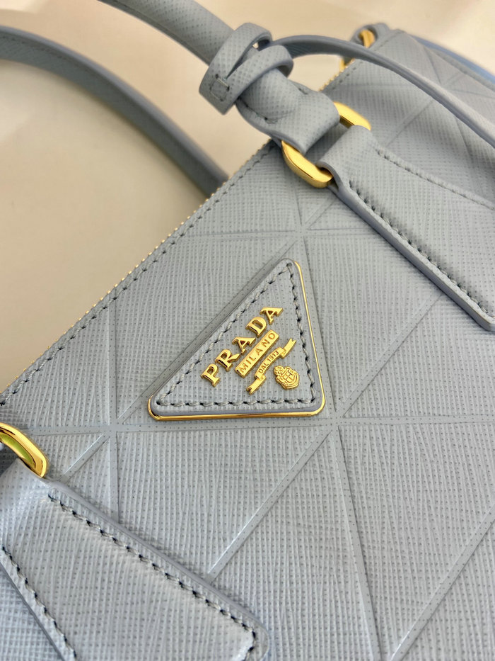 Prada Saffiano leather handbag Blue 1BA896