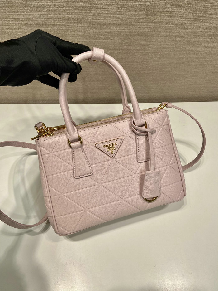 Prada Saffiano leather handbag Pink 1BA896