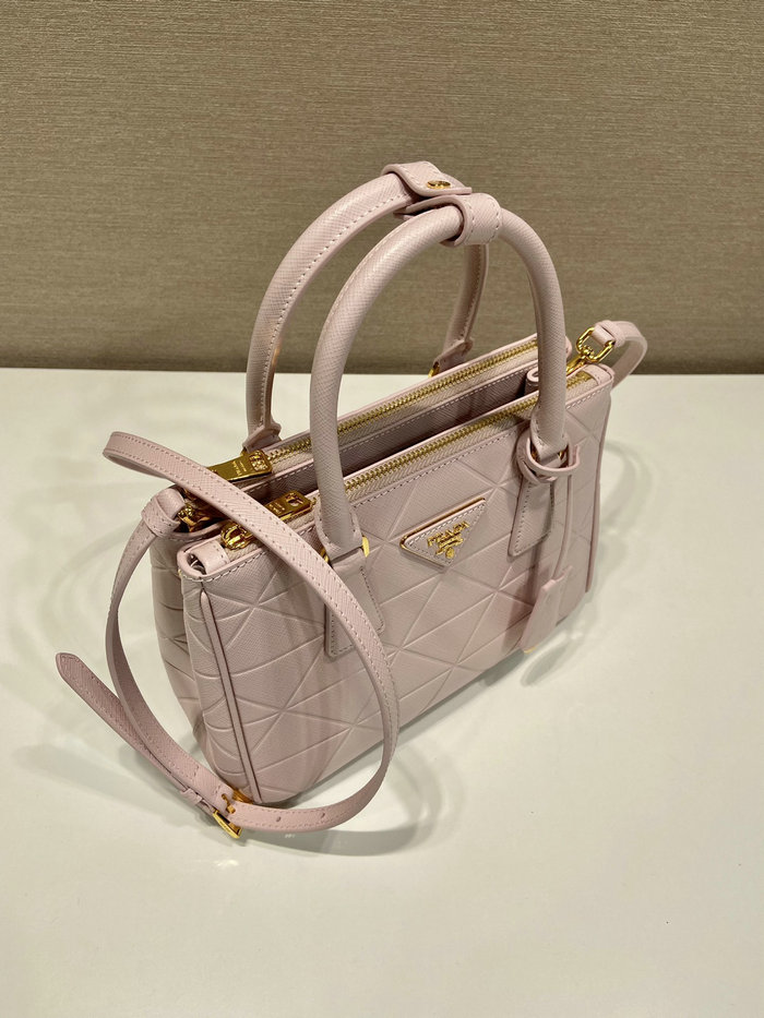 Prada Saffiano leather handbag Pink 1BA896