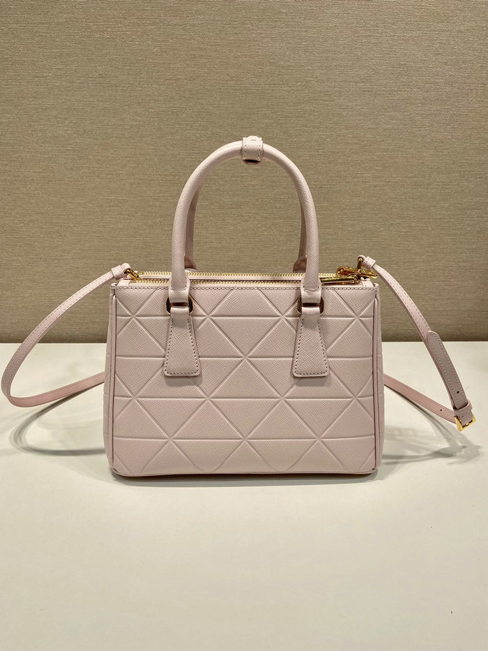 Prada Saffiano leather handbag Pink 1BA896