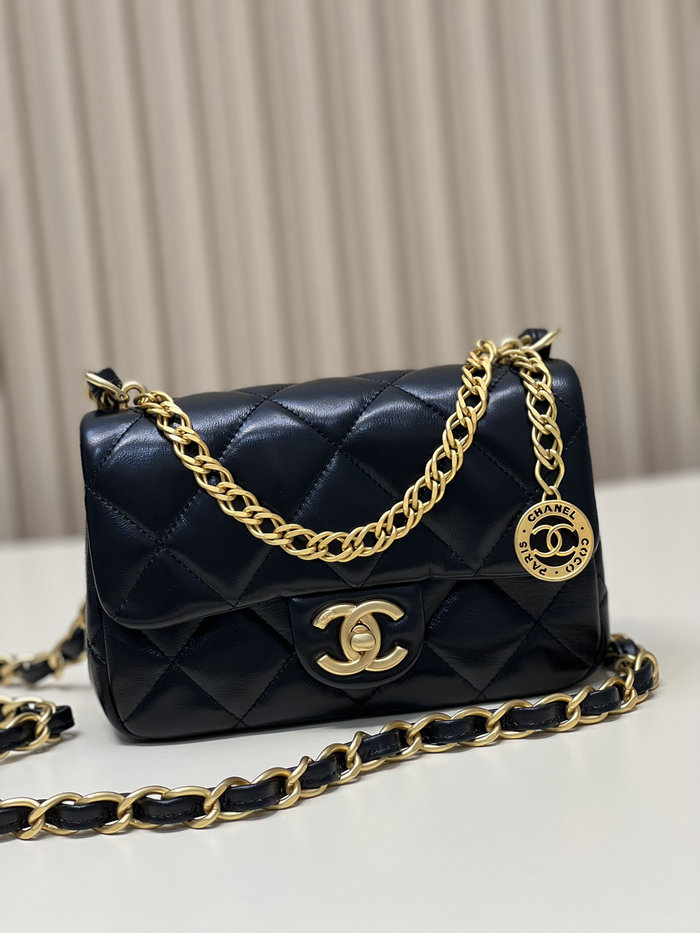 Small Chanel Flap Bag Black AS4012