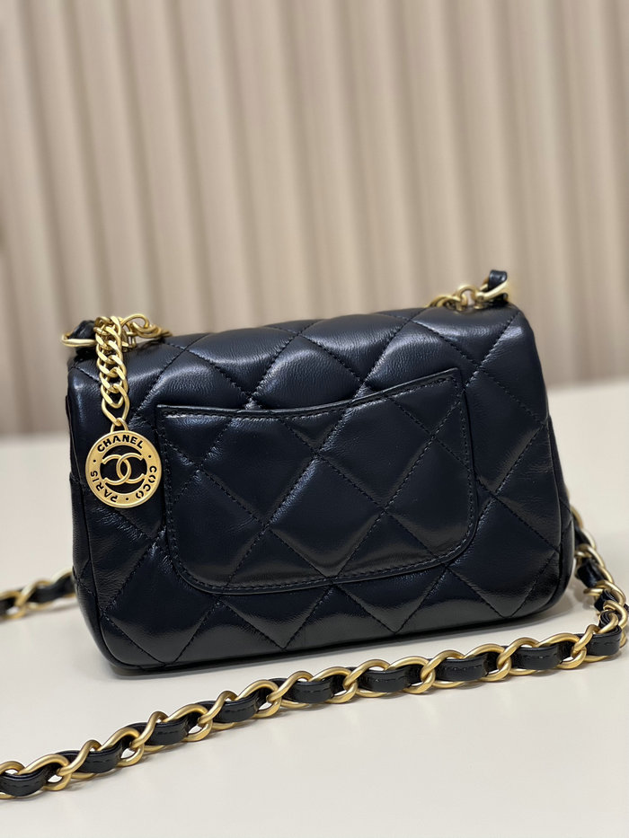 Small Chanel Flap Bag Black AS4012