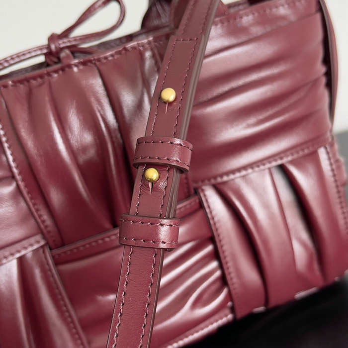 Bottega Veneta Mini Arco Tote Bag Burgundy B729042