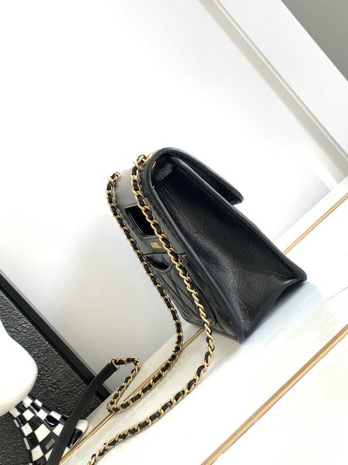 Chanel Aged Calfskin Mini Flap Bag AS4025