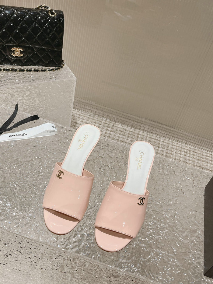 Chanel Patent Mules SNC052602