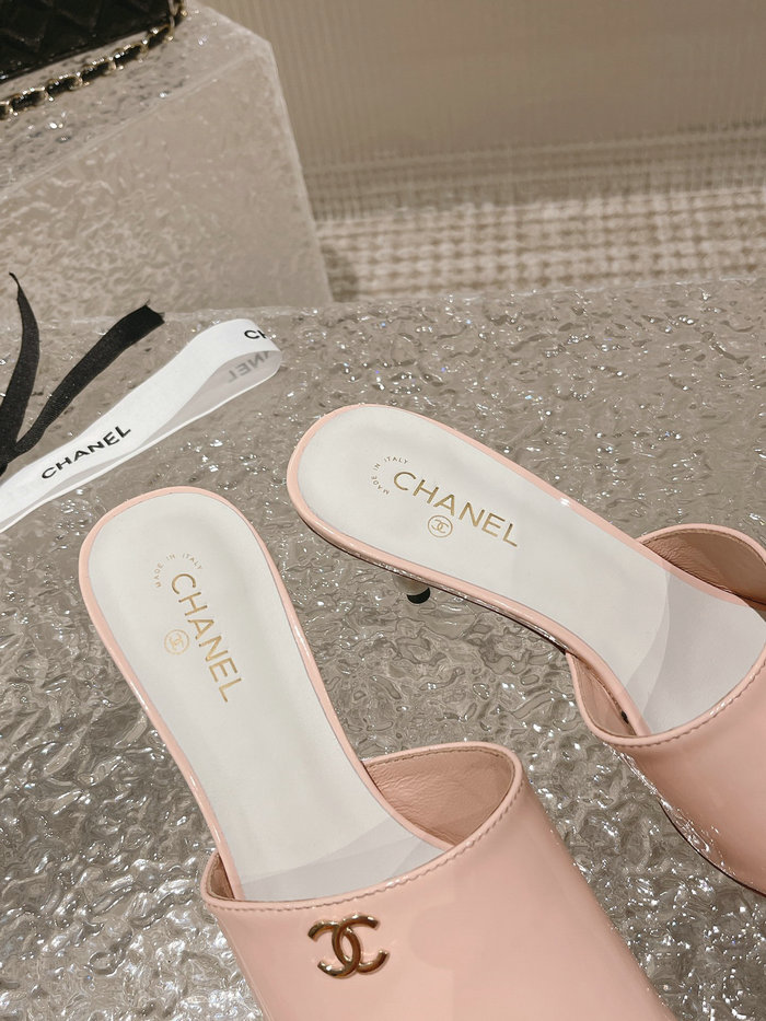 Chanel Patent Mules SNC052602