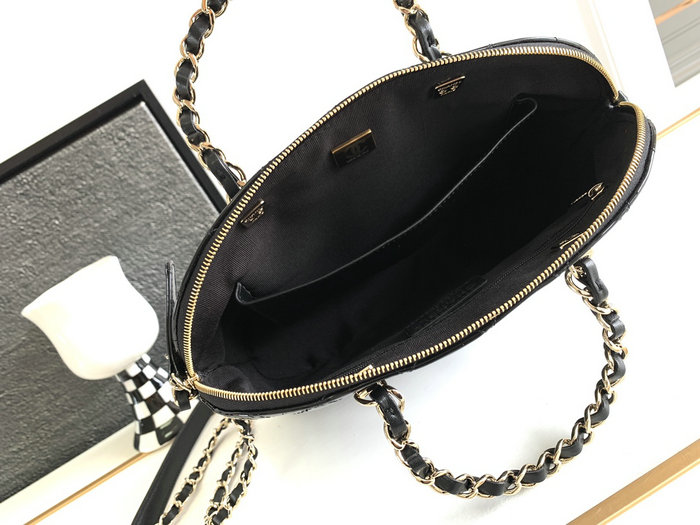 Chanel Small Tote Black AS3969