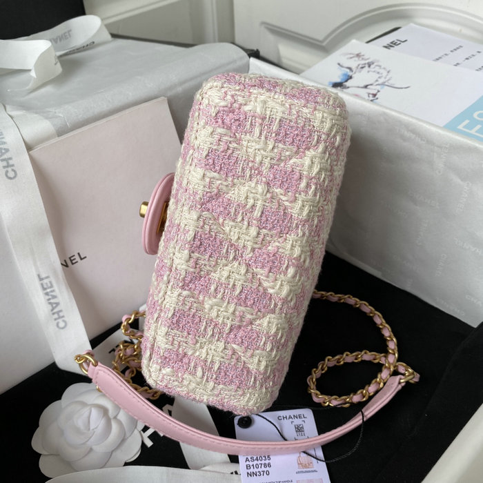 Chanel Small Vanity Case Pink AS3973