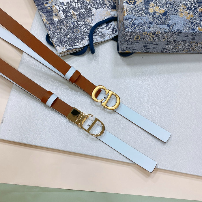 Dior Leather 20mm Belt DB052302