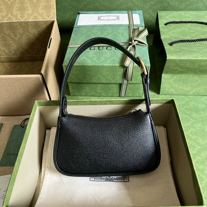 Gucci Aphrodite Mini Shoulder Bag Black 739076