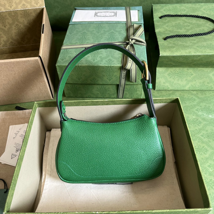 Gucci Aphrodite Mini Shoulder Bag Green 739076