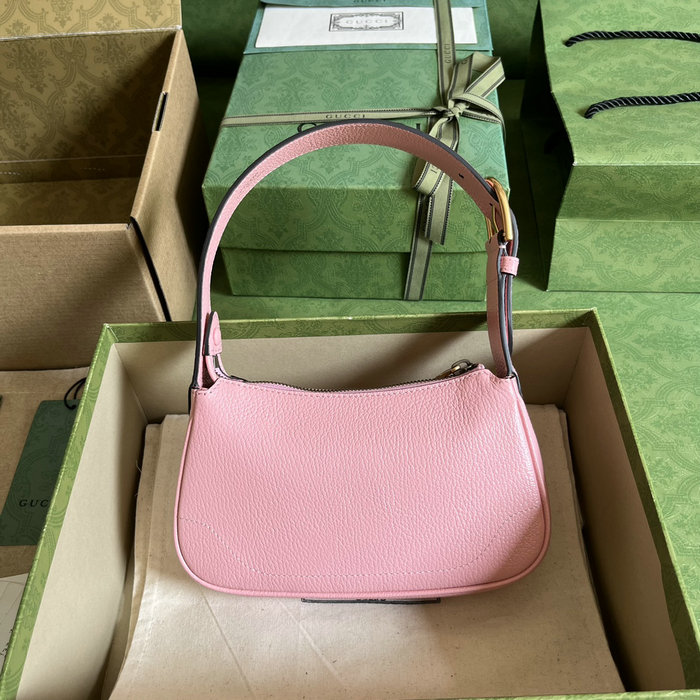 Gucci Aphrodite Mini Shoulder Bag Light Pink 739076