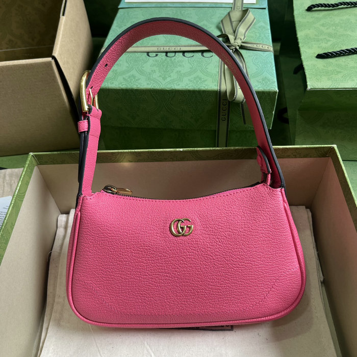 Gucci Aphrodite Mini Shoulder Bag Pink 739076