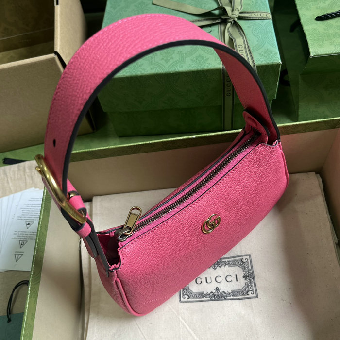 Gucci Aphrodite Mini Shoulder Bag Pink 739076