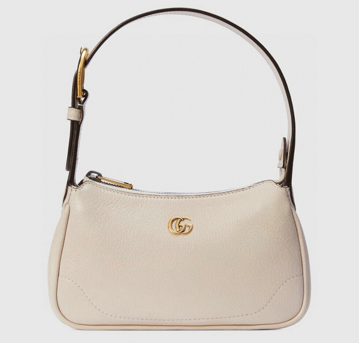 Gucci Aphrodite Mini Shoulder Bag White 739076