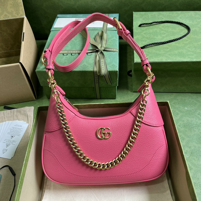 Gucci Aphrodite Small Shoulder Bag Pink 731817