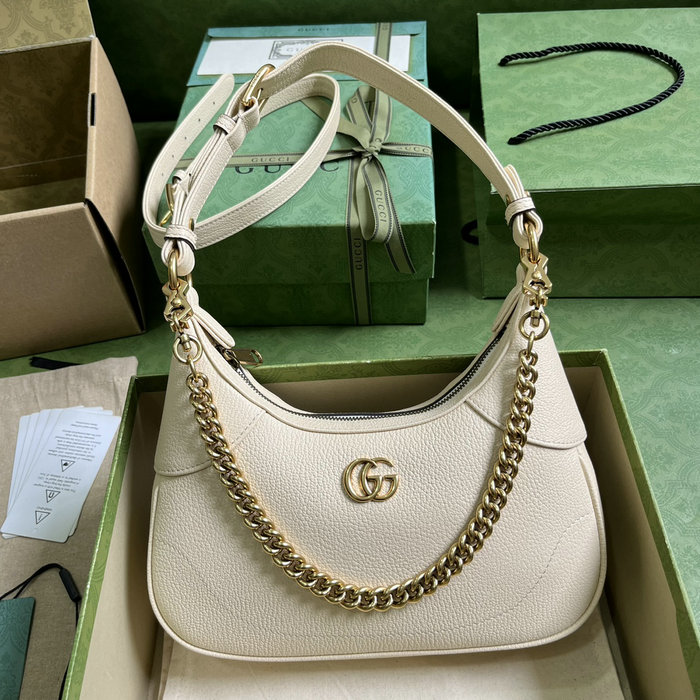 Gucci Aphrodite Small Shoulder Bag White 731817