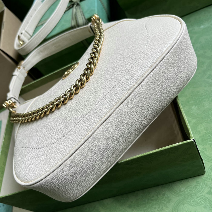 Gucci Aphrodite Small Shoulder Bag White 731817