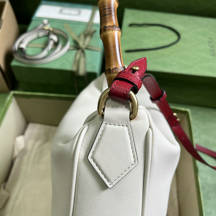 Gucci Diana Large Shoulder Bag White 746245