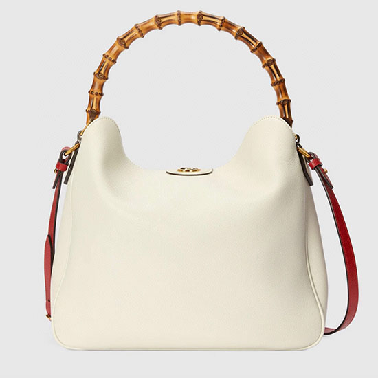 Gucci Diana Large Shoulder Bag White 746245