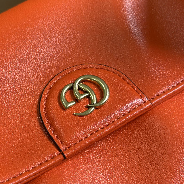 Gucci Diana Medium Shoulder Bag Orange 746124