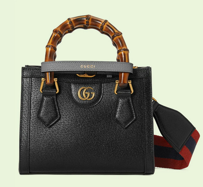 Gucci Diana Mini Tote Bag Black 702732