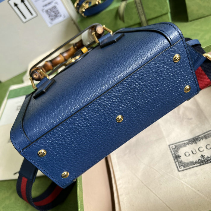 Gucci Diana Mini Tote Bag Blue 702732