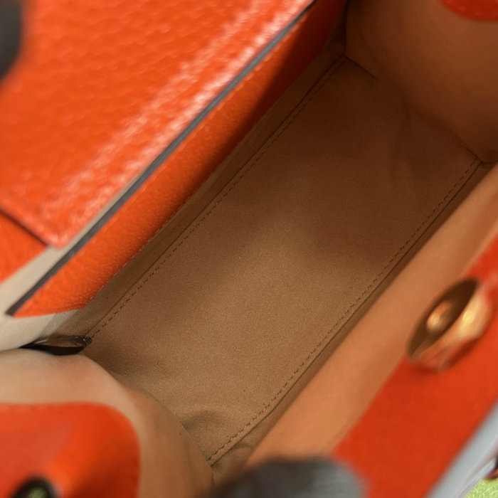 Gucci Diana Mini Tote Bag Orange 702732