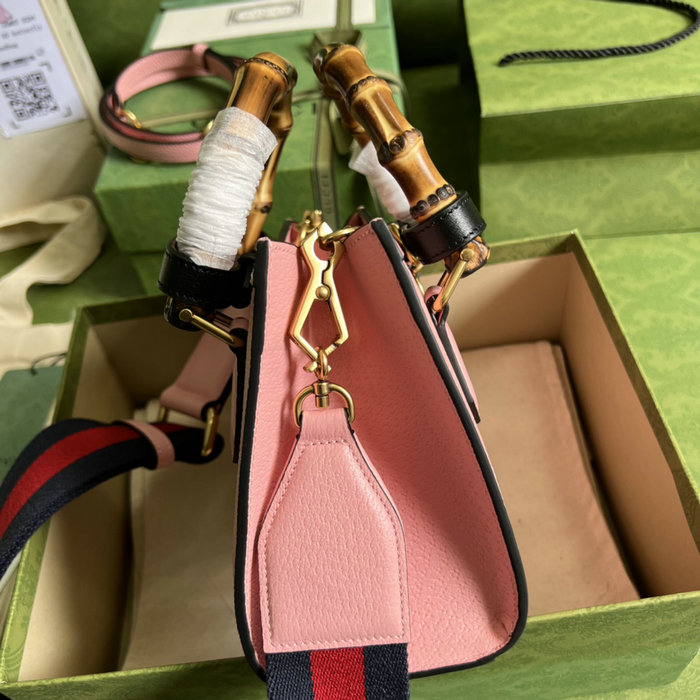 Gucci Diana Mini Tote Bag Pink 702732