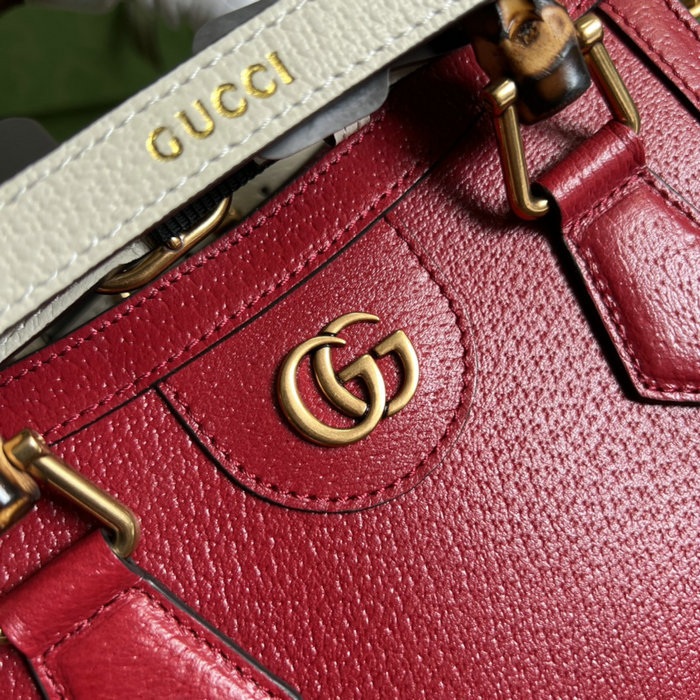 Gucci Diana Mini Tote Bag Red 702732