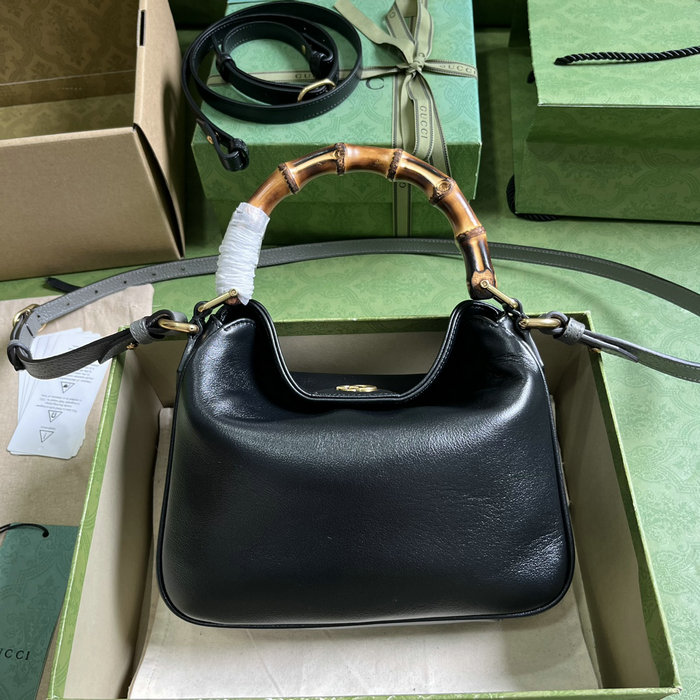 Gucci Diana Small Shoulder Bag Black 746251