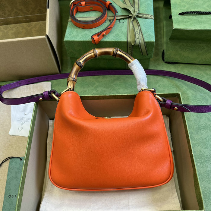 Gucci Diana Small Shoulder Bag Orange 746251