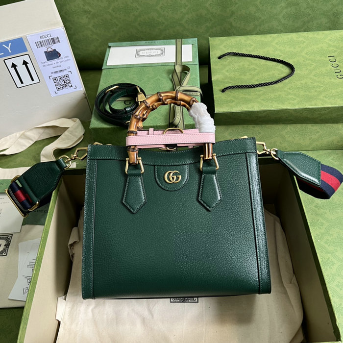 Gucci Diana Small Tote Bag Green 702721