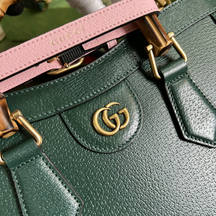 Gucci Diana Small Tote Bag Green 702721