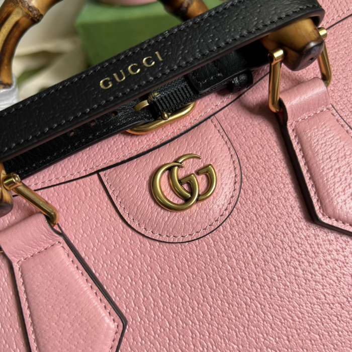 Gucci Diana Small Tote Bag Pink 702721