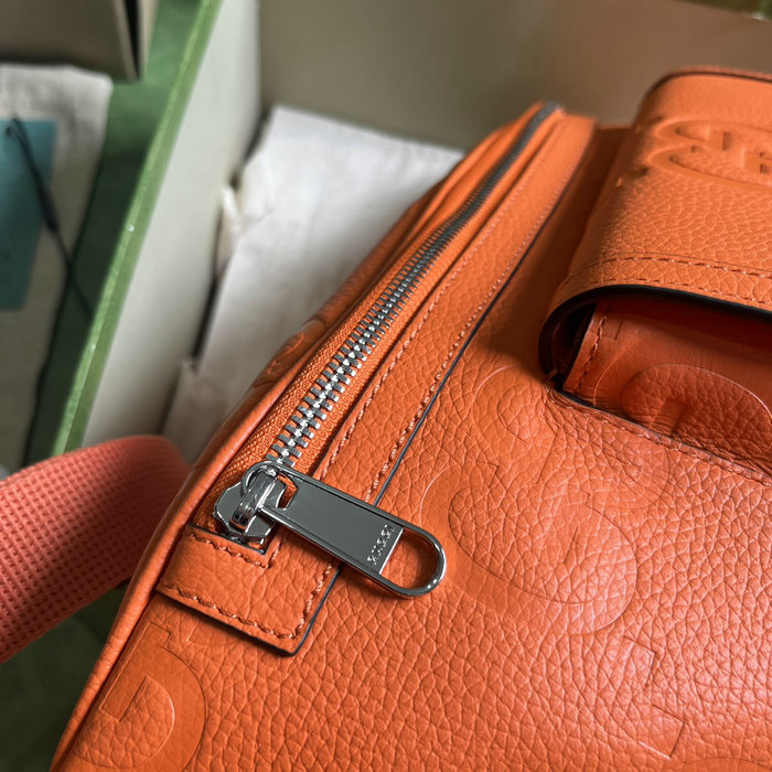 Gucci Jumbo GG Belt Bag Orange 645093