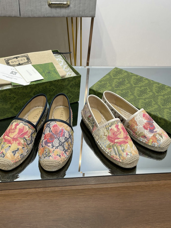 Gucci Multicolour Printed Espadrilles SNG052201