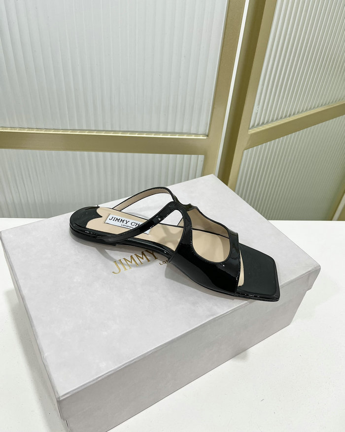 Jimmy Choo Anise Flat Sandals SNJ052201