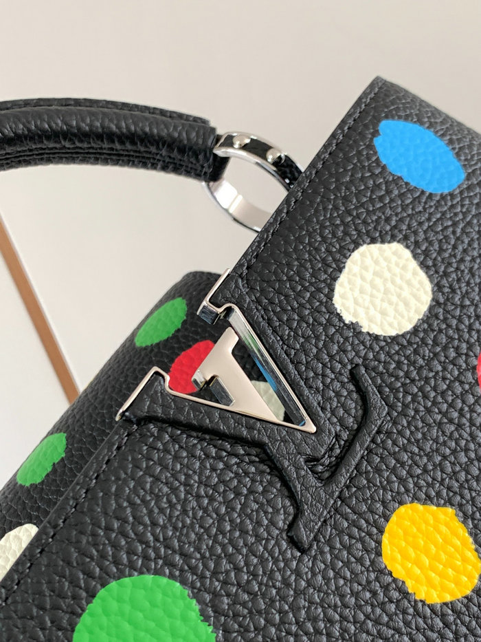 LV x YK Capucines BB Bag Black M21637