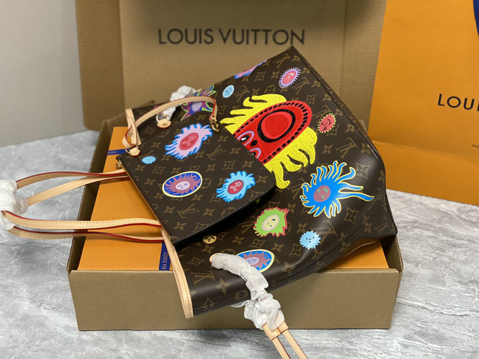 LV x YK Neverfull MM M46447