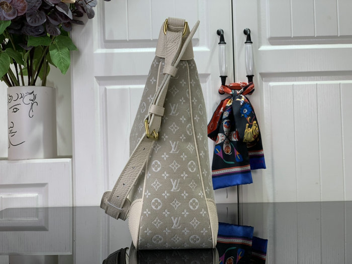 Louis Vuitton Boulogne Shoulder Bag White M95225