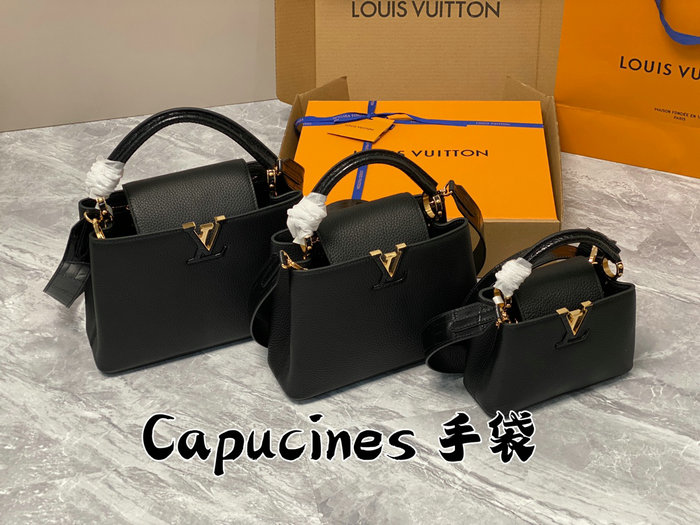 Louis Vuitton Capucines BB Black M91697