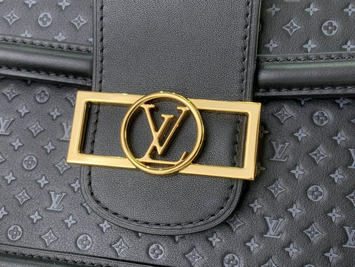 Louis Vuitton Dauphine MM Black M22276