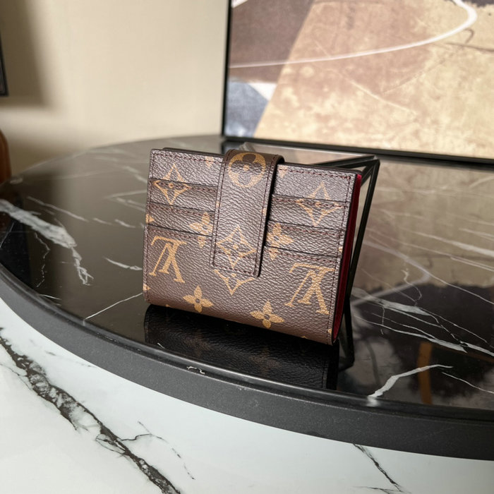 Louis Vuitton Monogram Canvas Wallet Rose M61731