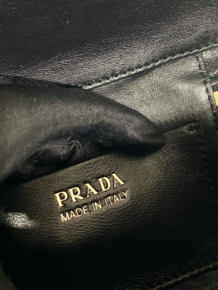 Prada Leather mini-bag Black 1BH202