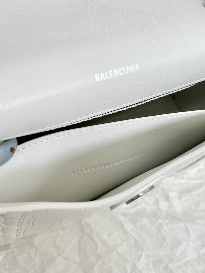 Balenciaga Downtown XS Shoulder Bag White B671355