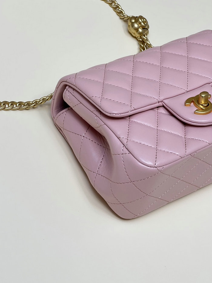 Chanel Mini Flap Bag Pink AS4040