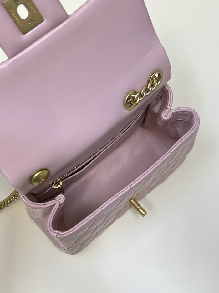 Chanel Mini Flap Bag Pink AS4040