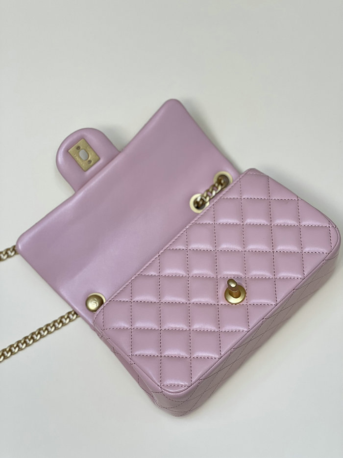 Chanel Small Flap Bag Pink AS4041